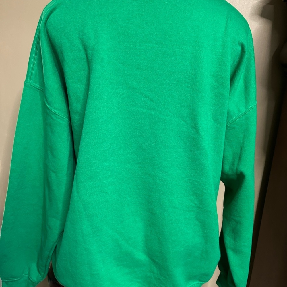 Gildan Heavy Blend Green 'Black Friday Squad' Sweatshirt - Picture 4 of 6